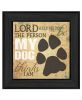 "My Dog" by Marla Rae, Ready to Hang Framed Print, Black Frame