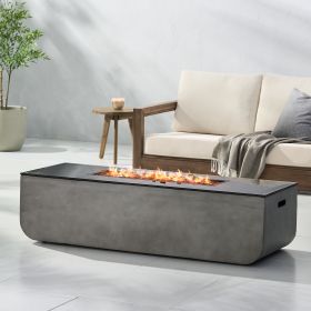 ADIO 56" RECTANGLE MGO FIRE PIT - 50,000 BTU