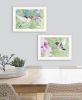 "Humming Bird 1 & 2" 2-Piece Vignette by Stellar Design Studio, Ready to Hang Framed Print, White Frame