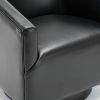 Garland Black Wood Base Swivel Chair