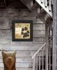 "My Dog" by Marla Rae, Ready to Hang Framed Print, Black Frame