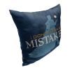 Disney Wish I Don't Make Mistakes Printed Throw Pillow