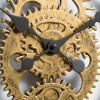 La Crosse Clock 20-inch Bronze Antiqued Gears Vintage Quartz Analog Wall Clock, 404-3051C