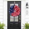 American National Day Independence Day President's Day Wreath Door Hanging Decoration