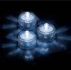 3Pcs Submersible LED Tea Lights Waterproof Candle Lights Battery Operated Decor Lamp