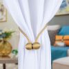 2Pcs Magnetic Curtain Ball Rods Accessoires Backs Holdbacks Buckle Clips Hook Holder Home Decor Tiebacks Tie Rope Accessory