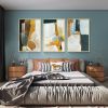 Framed Canvas Wall ArtOil Paintings Impressionism Aesthetic Prints Canvas Paintings for Living Room Bedroom Office Home; 3 Panels