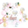 18inch Round White Gold Glitter Print Mr & Mrs LOVE foil Balloons bride to be marriage Wedding Decor Valentine Day Supplies