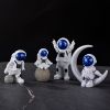 4pcs Small Creative Astronaut Ornaments; Desktop Ornaments; TV Cabinet Ornaments